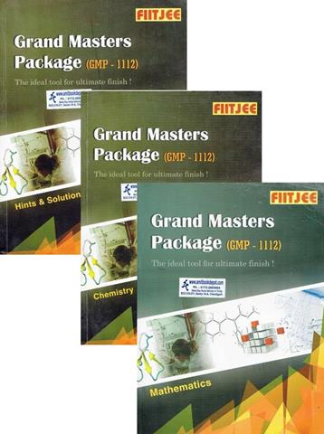 Grand Masters Package Chemistry and Mathematics with Hints and Solutions (OLD)